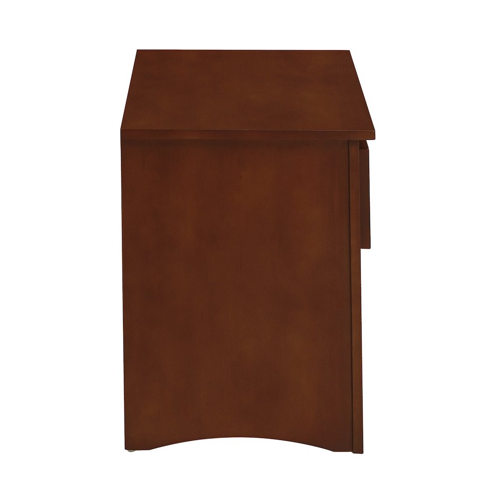 Rowe Pine Night Stand in Dark Cherry. Picture 6
