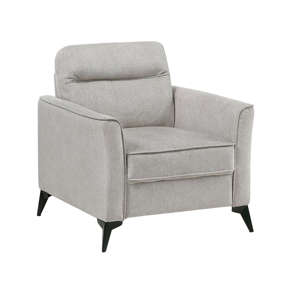 Tellot Microfiber Chair in Tan. Picture 1
