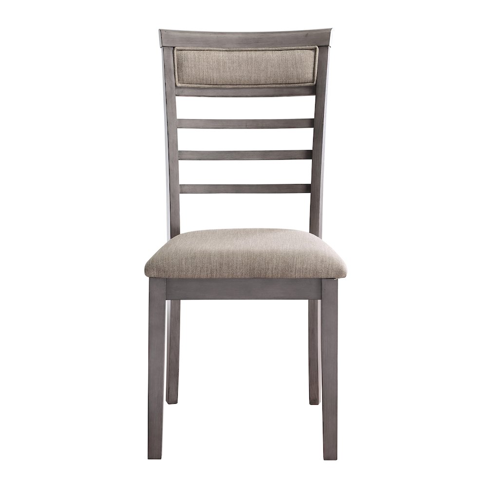Lovell Oak Veneeer Dining Room Table and Chairs (set of 5) in Brown. Picture 6