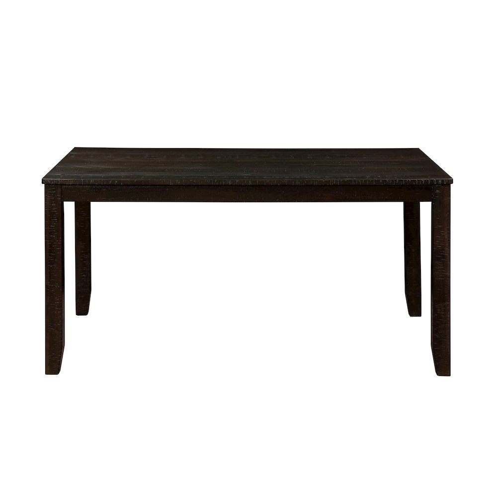 Blair Farm Asian Hardwood 7-Piece Pack Dinette Set in Brown. Picture 5