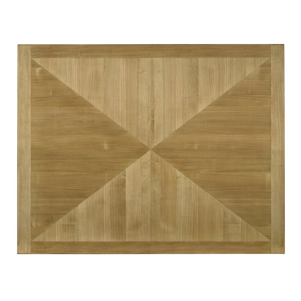 Maribelle Wood Veneer Counter Height Table in Light Oak and Gray. Picture 5