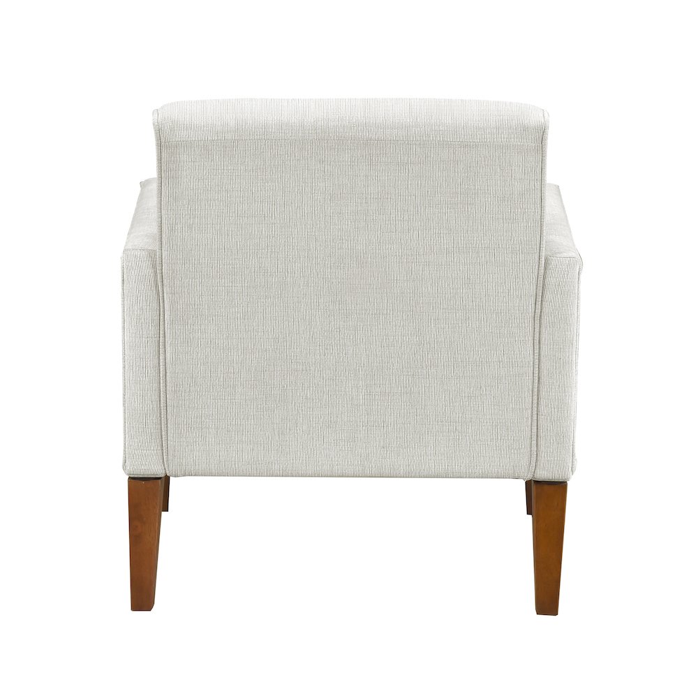 Belfort Chenille Chair in Beige. Picture 4