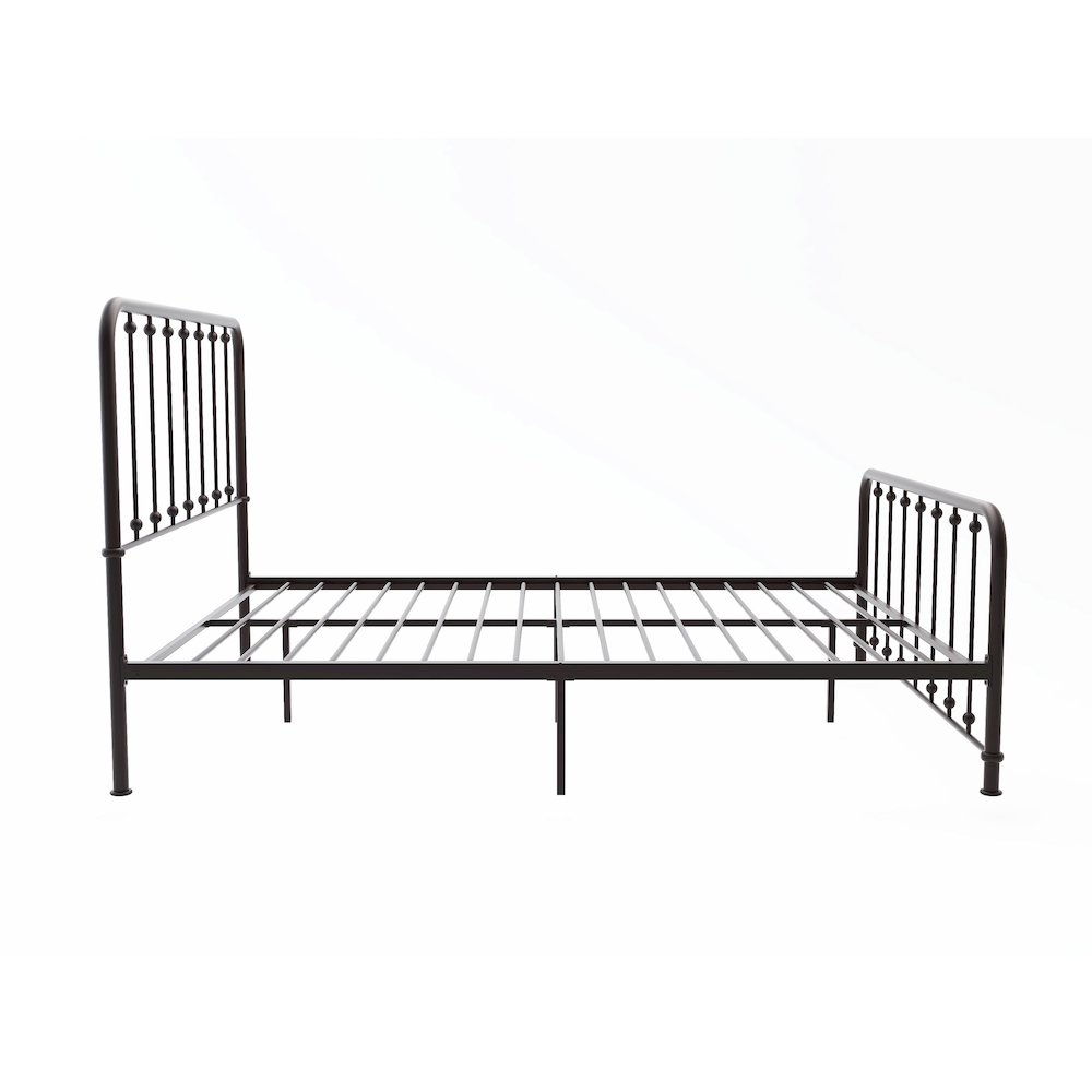 Larkspur Metal Eastern King Platform Bed in Dark bronze. Picture 5