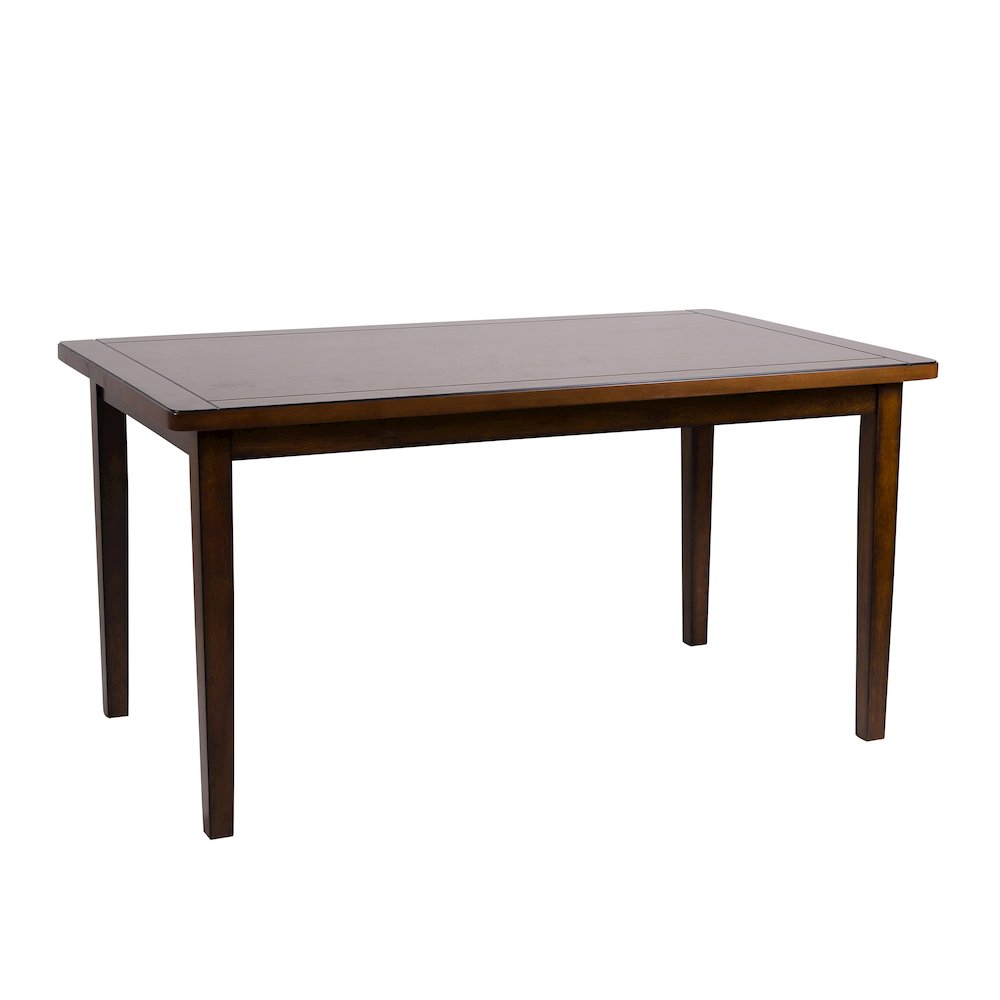 Delmar Asian Hardwood 6-Piece Pack Dinette Set in Espresso. Picture 2