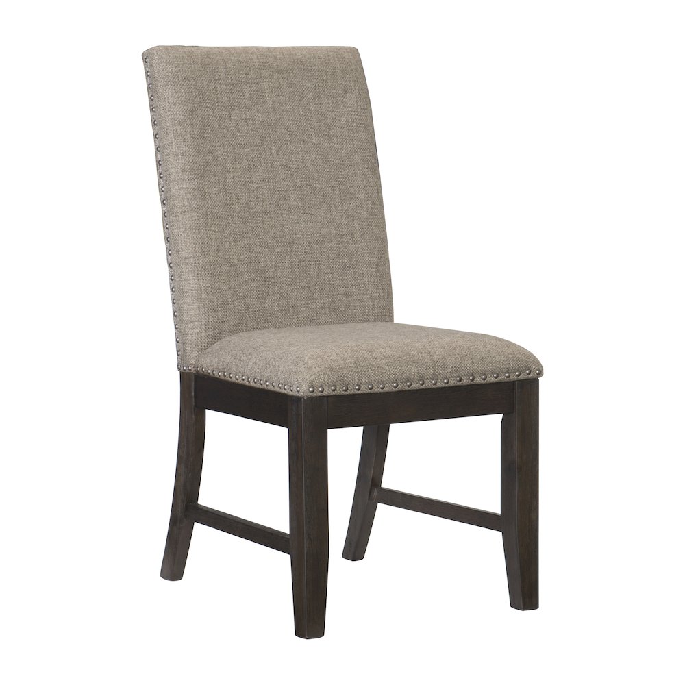 Southlake Textured Dining Room Side Chair, set of 2 in Brown. Picture 1
