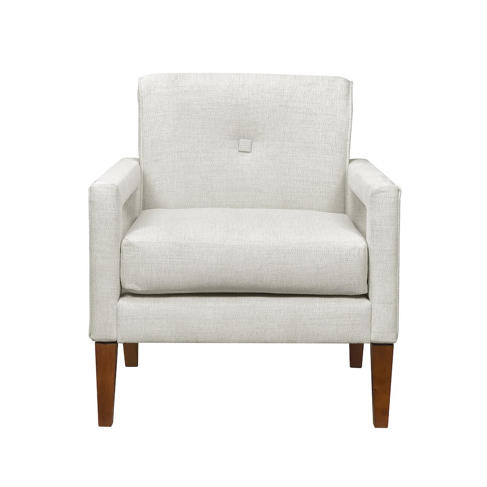 Belfort Chenille Chair in Beige. Picture 6
