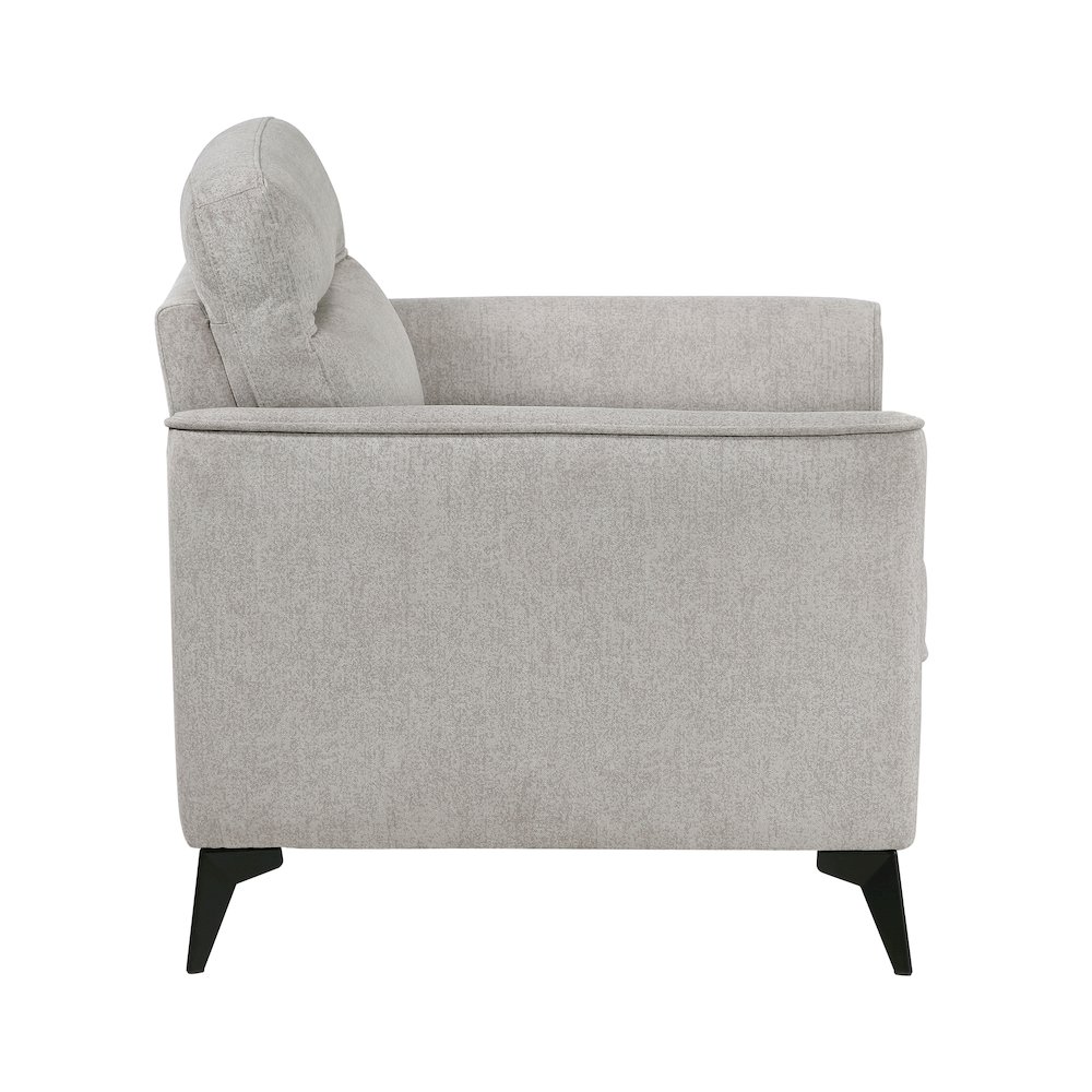 Tellot Microfiber Chair in Tan. Picture 8