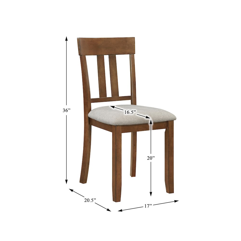 Prineville Textured Dining Room Table and Chairs (set of 7) in Beige. Picture 6
