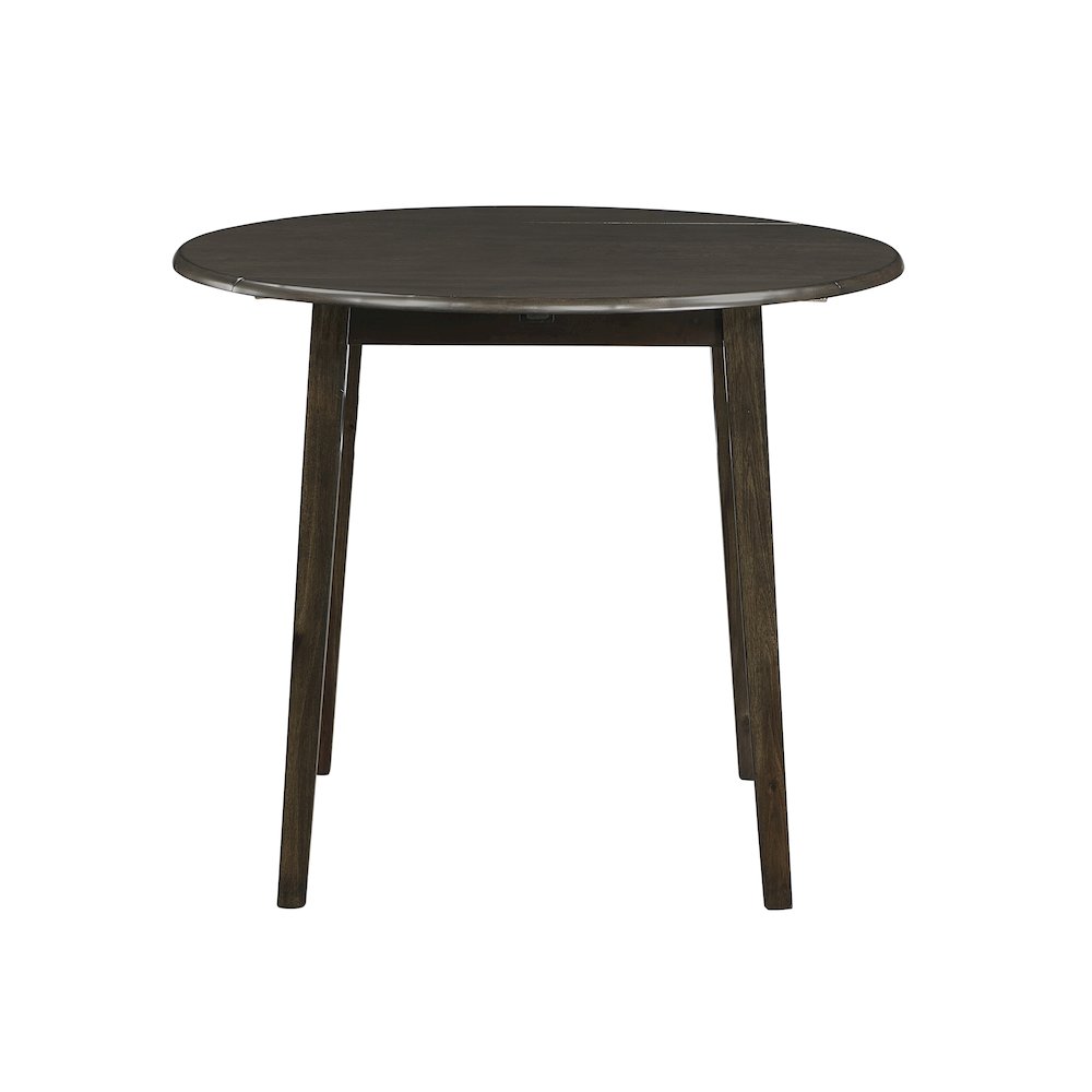 Rutland Birch Veneer Dining Room Table in Espresso Finish. Picture 3