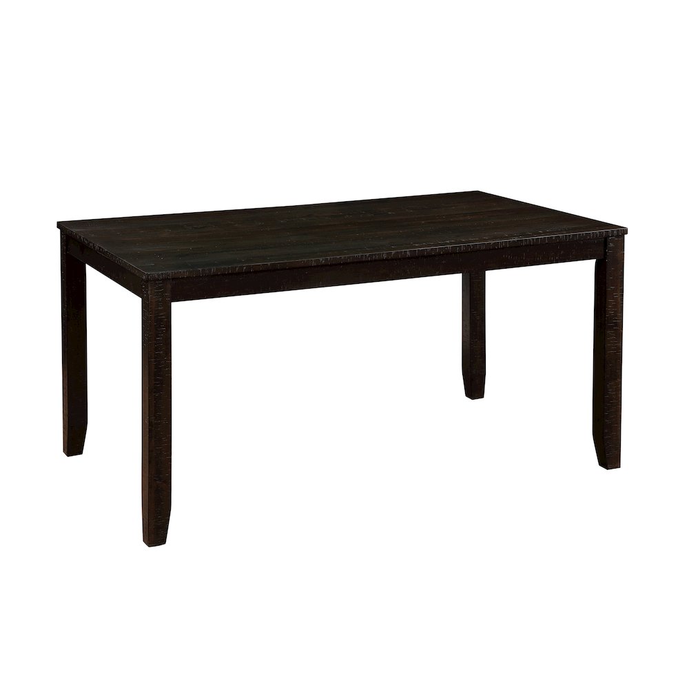 Blair Farm Asian Hardwood 7-Piece Pack Dinette Set in Brown. Picture 2