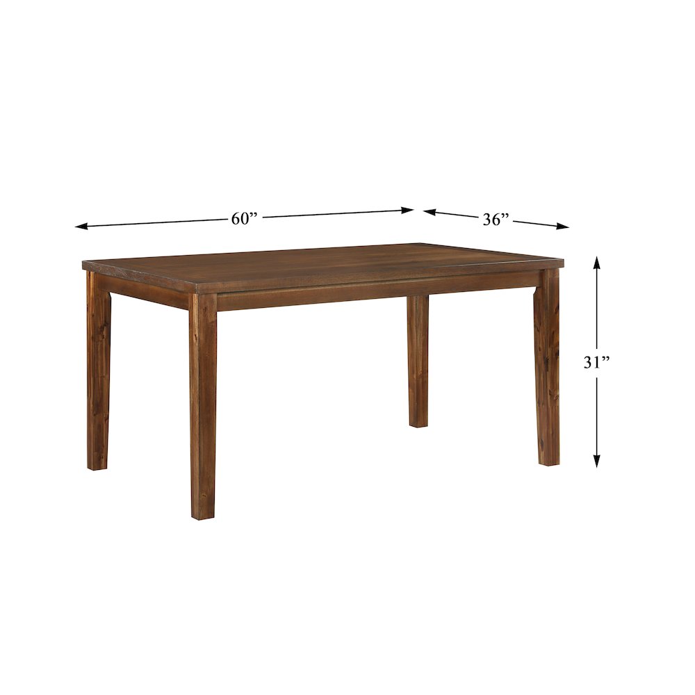 Prineville Textured Dining Room Table and Chairs (set of 7) in Beige. Picture 4
