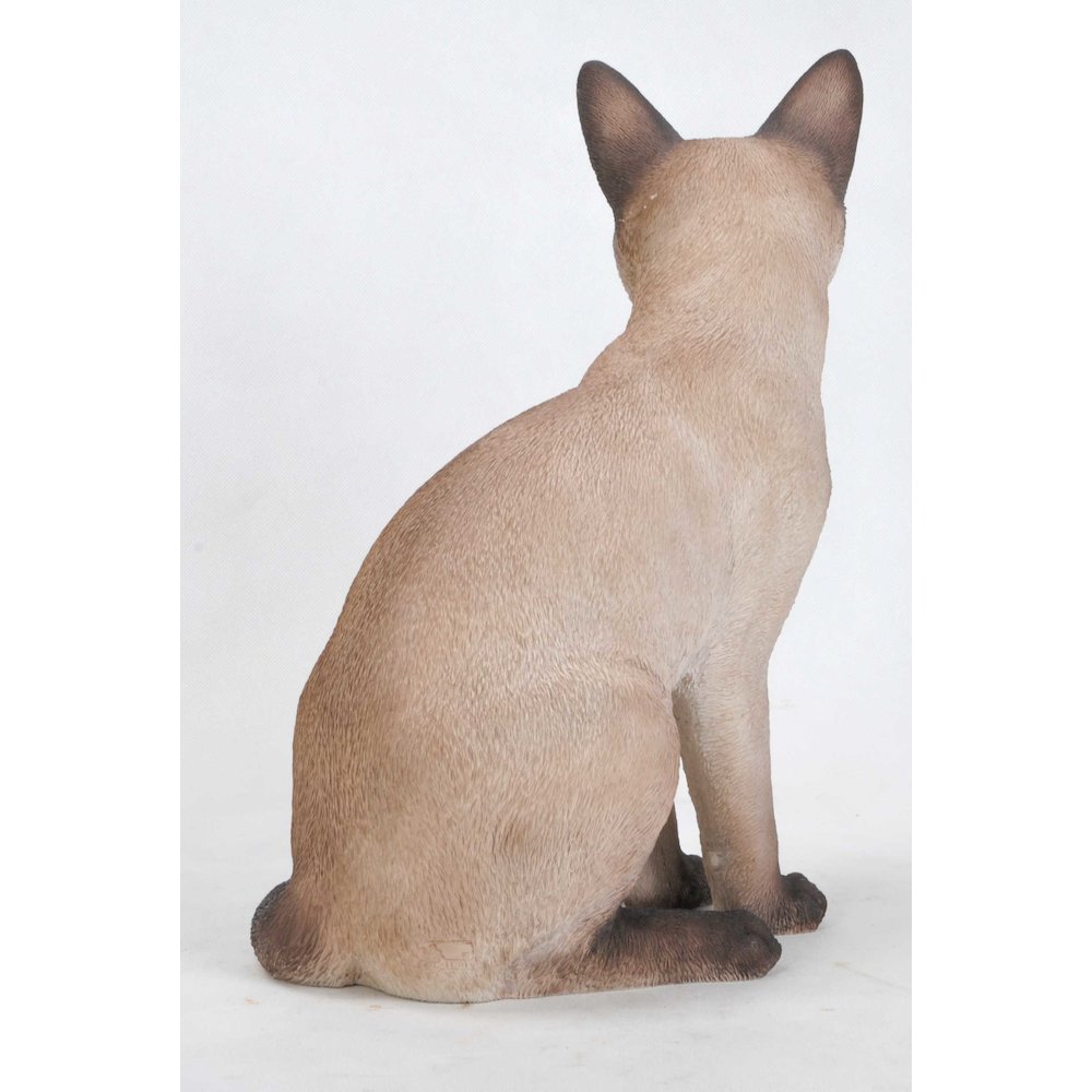 Sitting Siamese Cat Statue. Picture 4