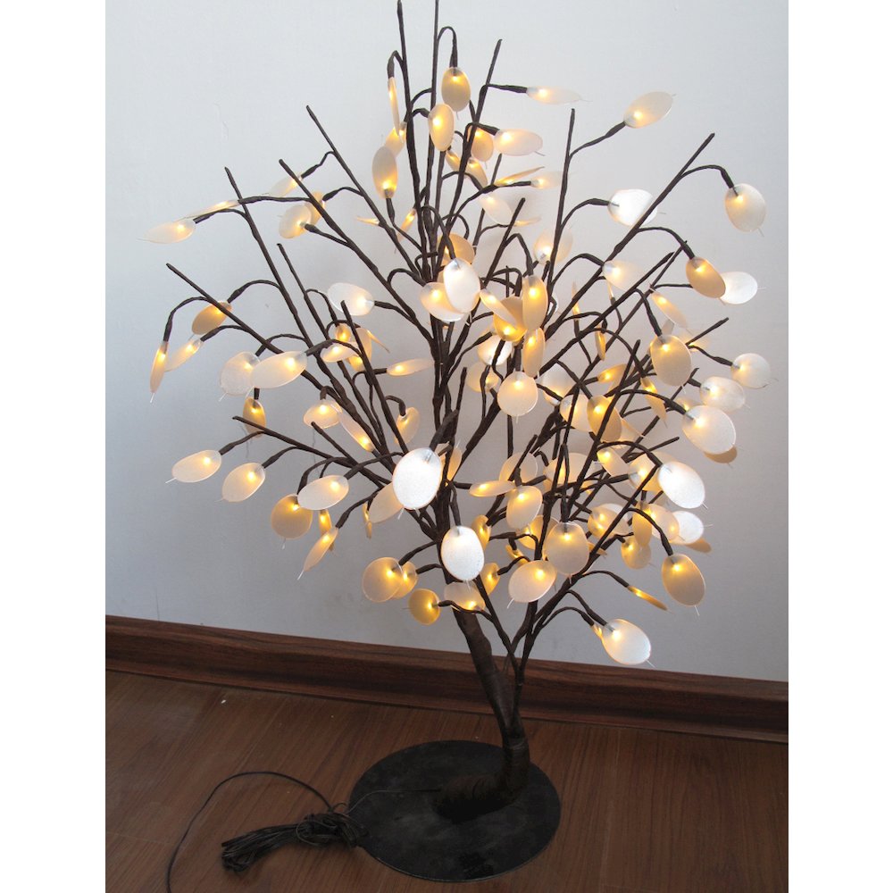 Silver Dollar Bonsai Tree - 96 LED. Picture 1