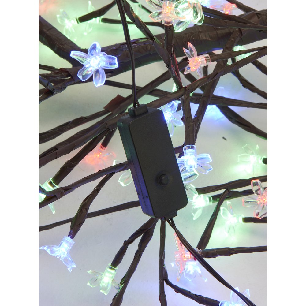 Dual Control Double-S Cherry Blossom Tree - White & RGB - 336 LEDs. Picture 4