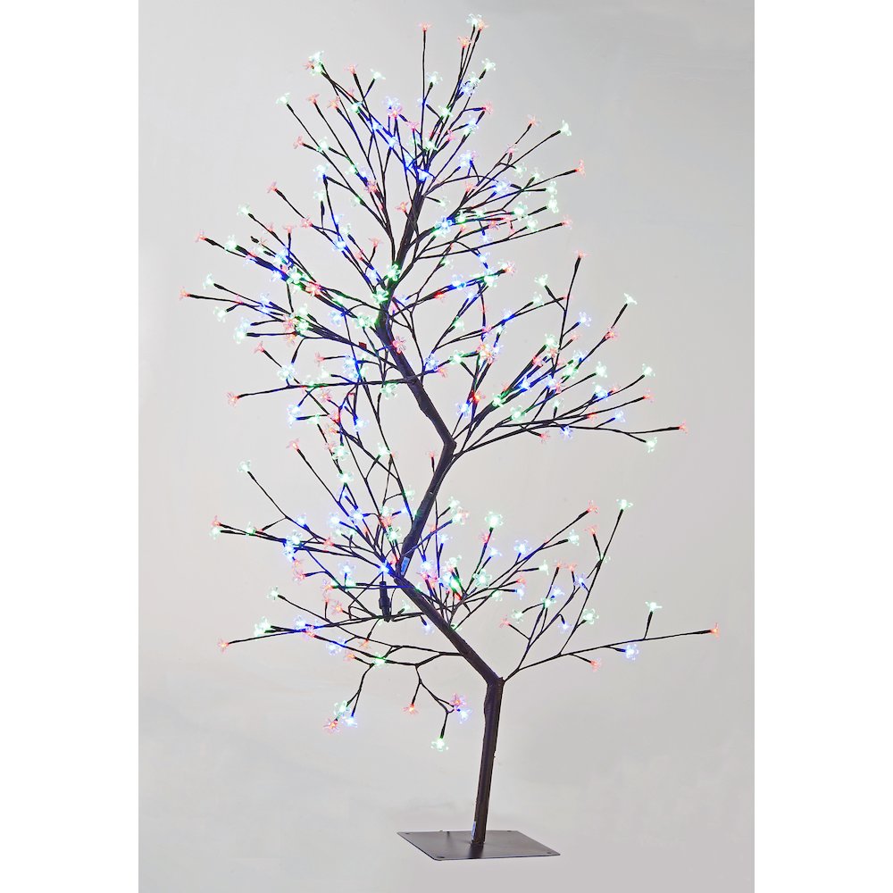 Dual Control Double-S Cherry Blossom Tree - White & RGB - 336 LEDs. Picture 1