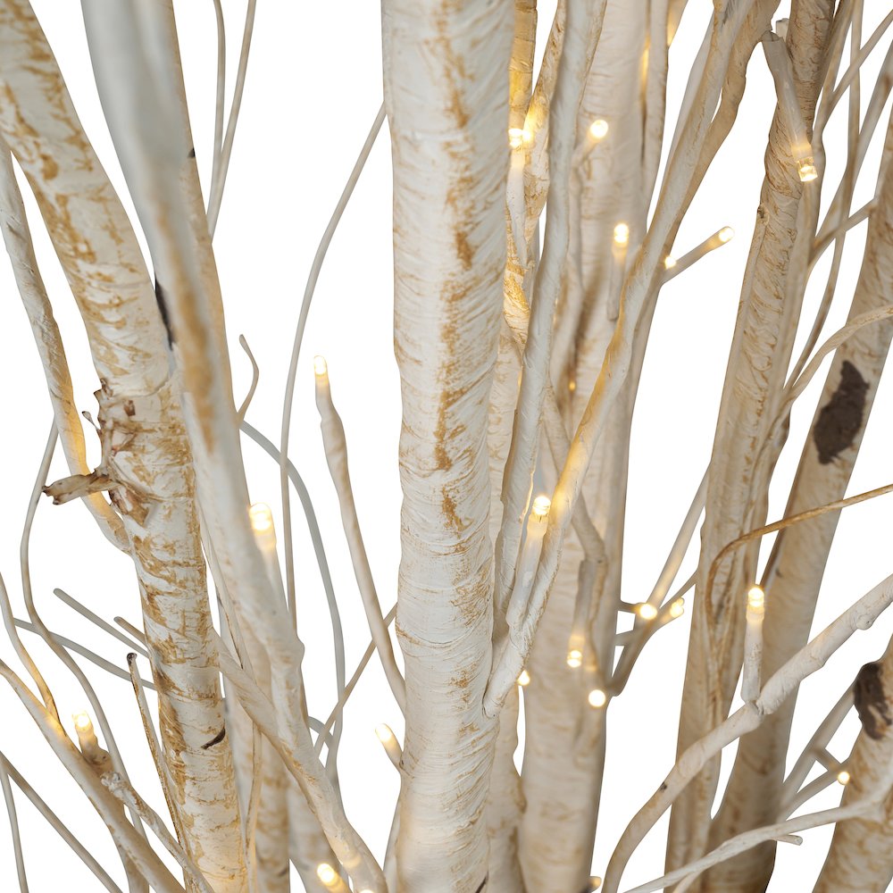 White Birch Trees - 160 LEDs. Picture 1