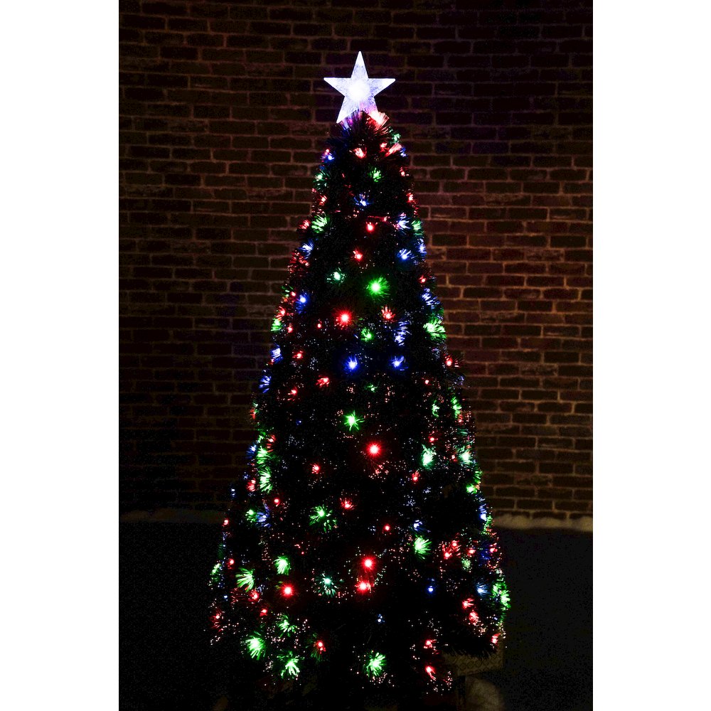 Christmas Tree Fiber Optic Multi-Colour Star LED. Picture 3
