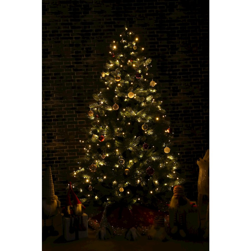 Multi-Function Timed String Lights - 100 RGB LEDs with Remote. Picture 4