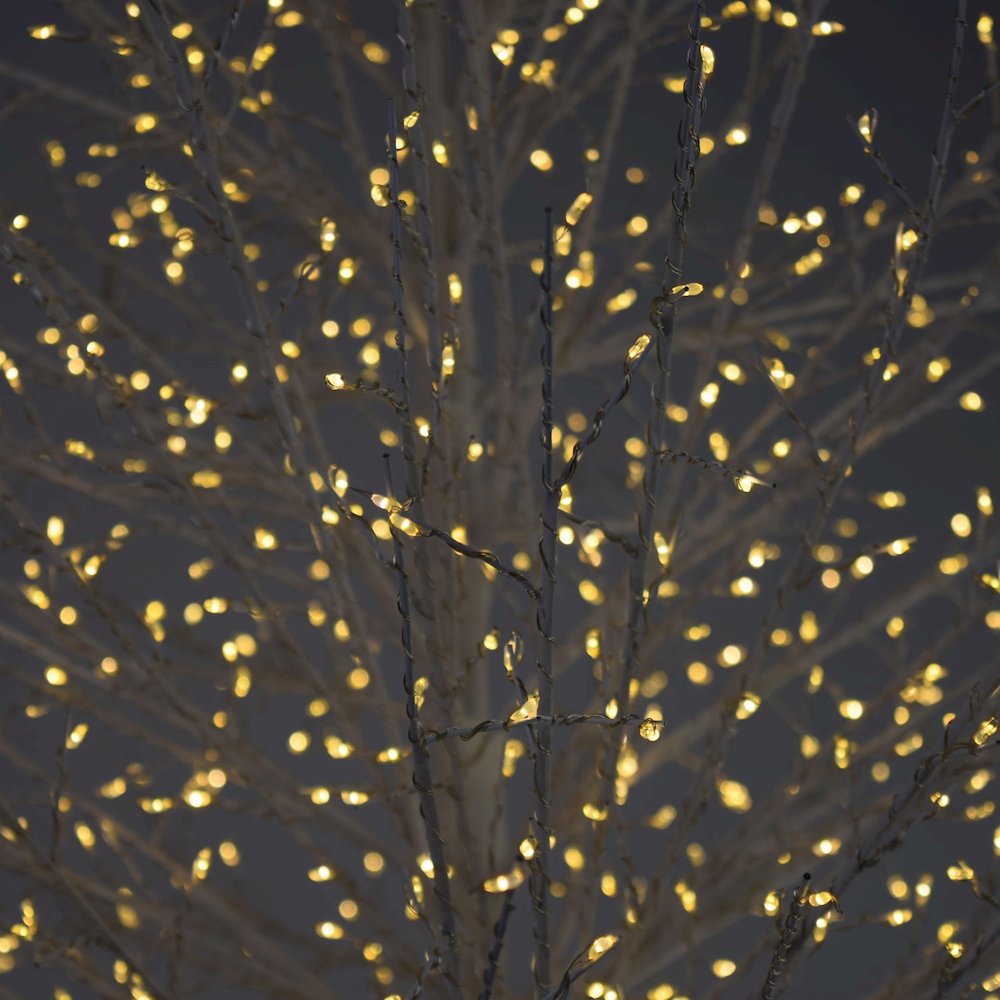 Micro Dot White Tree 210Cm. Picture 6