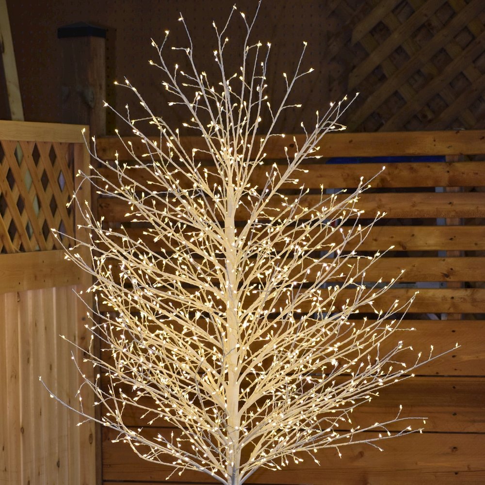 Micro Dot White Tree 210Cm. Picture 1