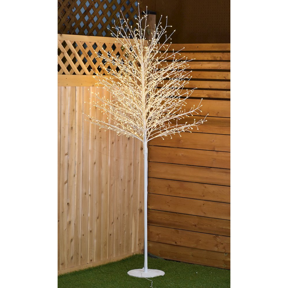 Micro Dot White Tree 210Cm. Picture 8