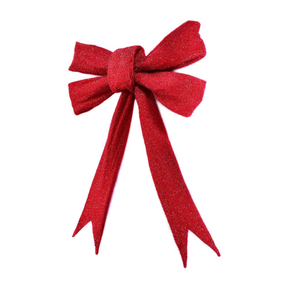83 IN Lighted Red Bow Indoor/Outdoor Holiday Decor. Picture 5