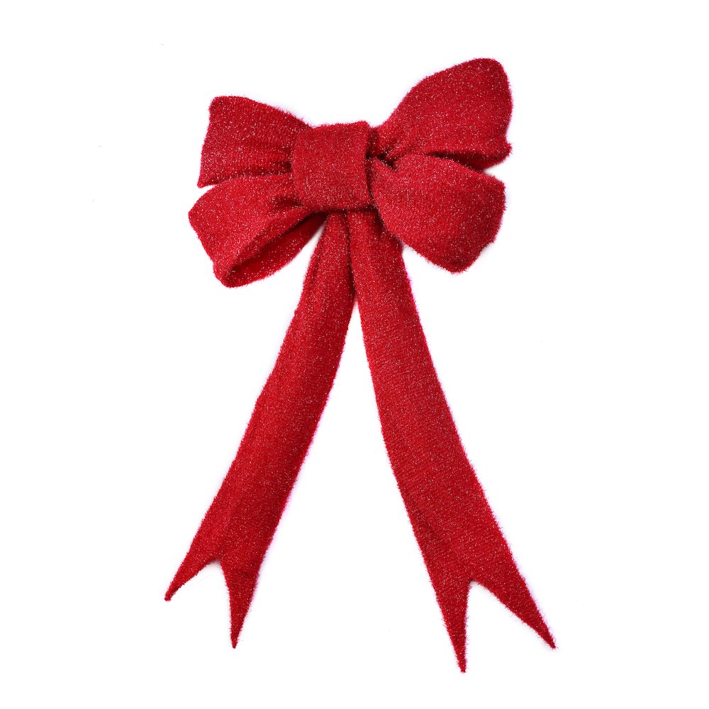 63 IN Lighted Red Bow Indoor/Outdoor Holiday Decor. Picture 5