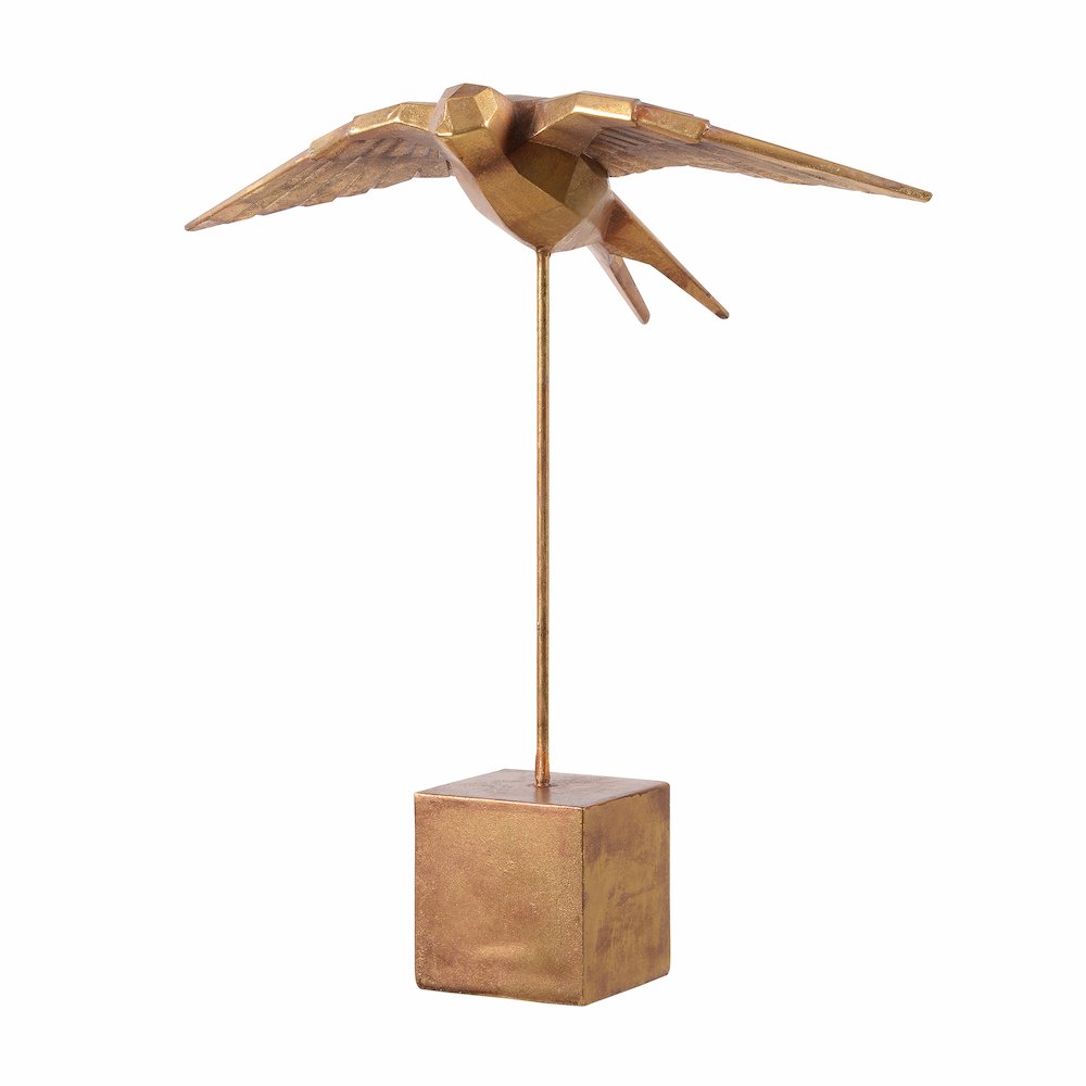 Resin Swallow Statue Home Tabletop Decor. Picture 4