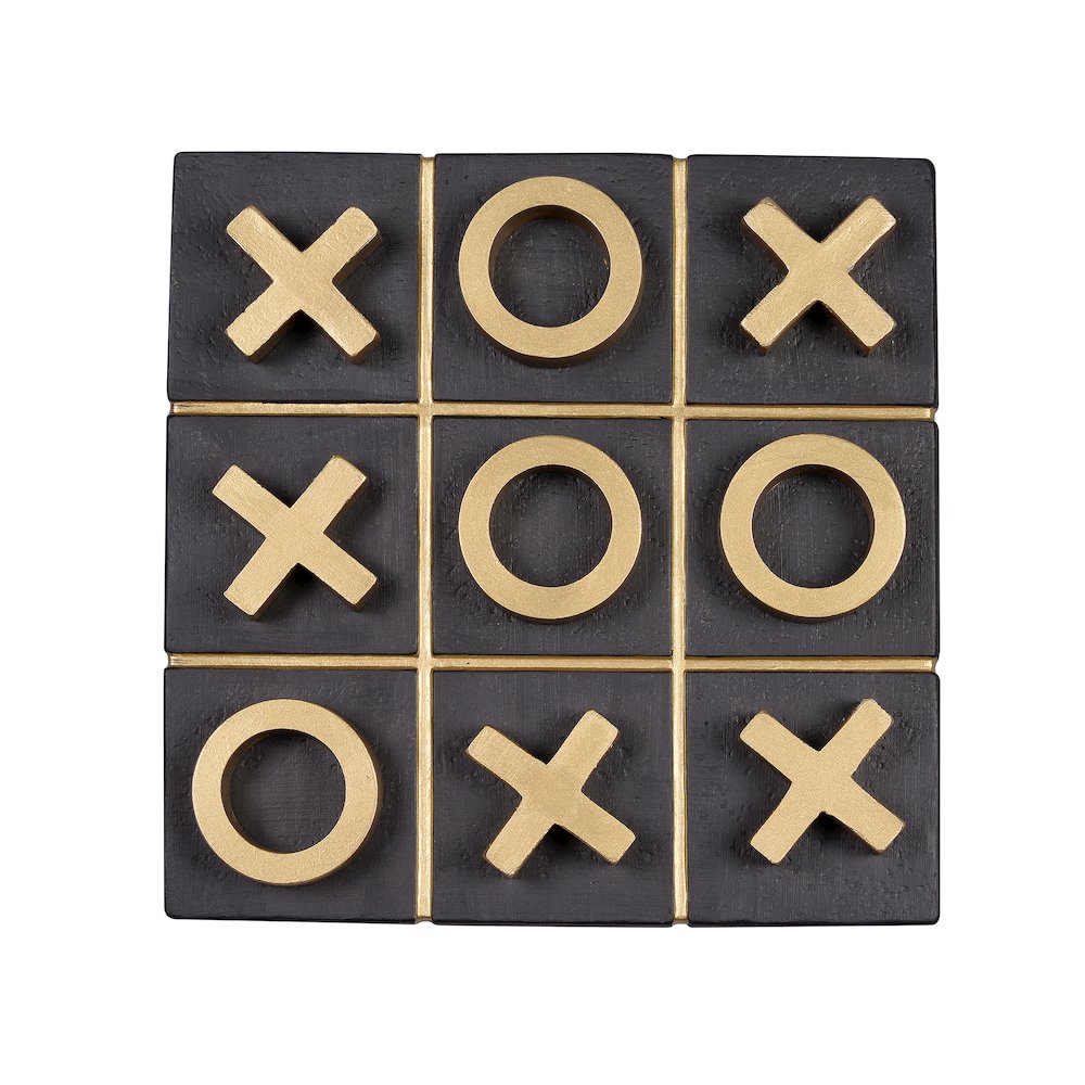 Concrete Tic Tac Toe 10 Removable Pcs Home Tabletop Decor. Picture 1