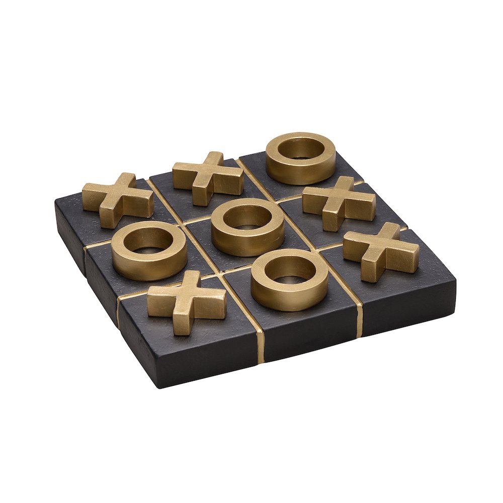 Concrete Tic Tac Toe 10 Removable Pcs Home Tabletop Decor. Picture 5