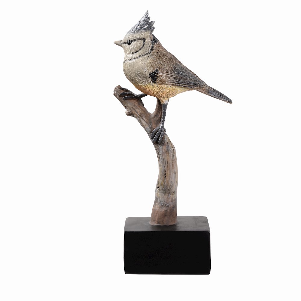 Bird On Branch Home Tabletop Decor Lifelike Resin Bird. Picture 5
