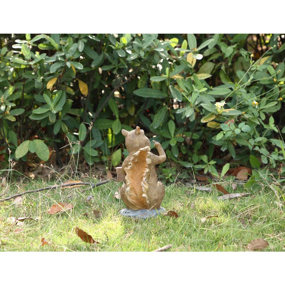 Squirrel Holding Go Away Sign (Hi-Line Exclusive). Picture 4