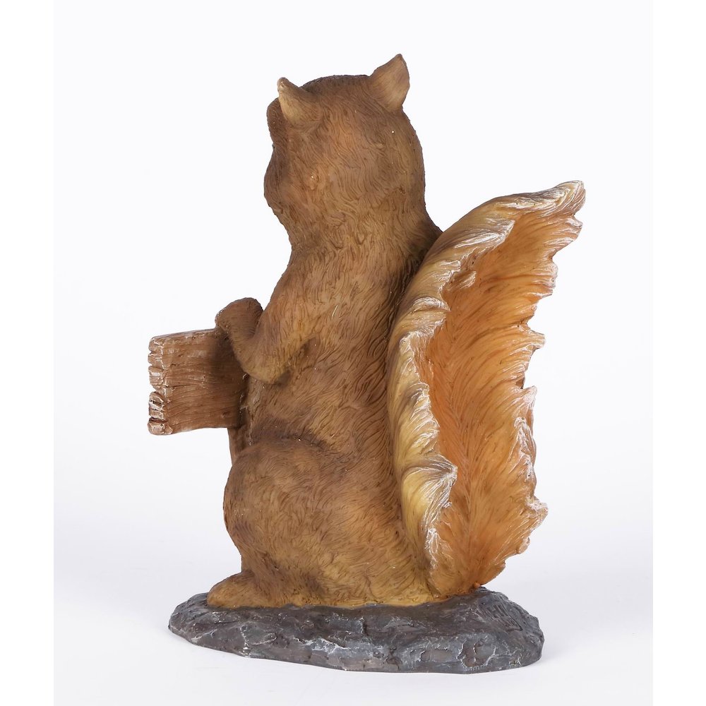 Squirrel Holding Go Away Sign (Hi-Line Exclusive). Picture 8