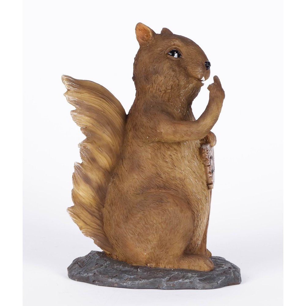 Squirrel Holding Go Away Sign (Hi-Line Exclusive). Picture 6