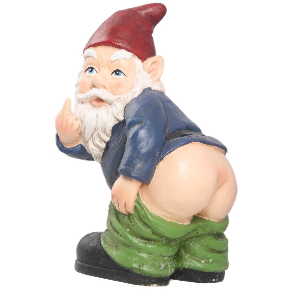 Gnome Mooning. Picture 1