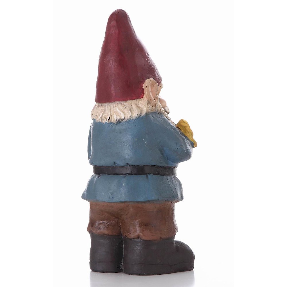 Gnome Holding A Butterfly. Picture 4