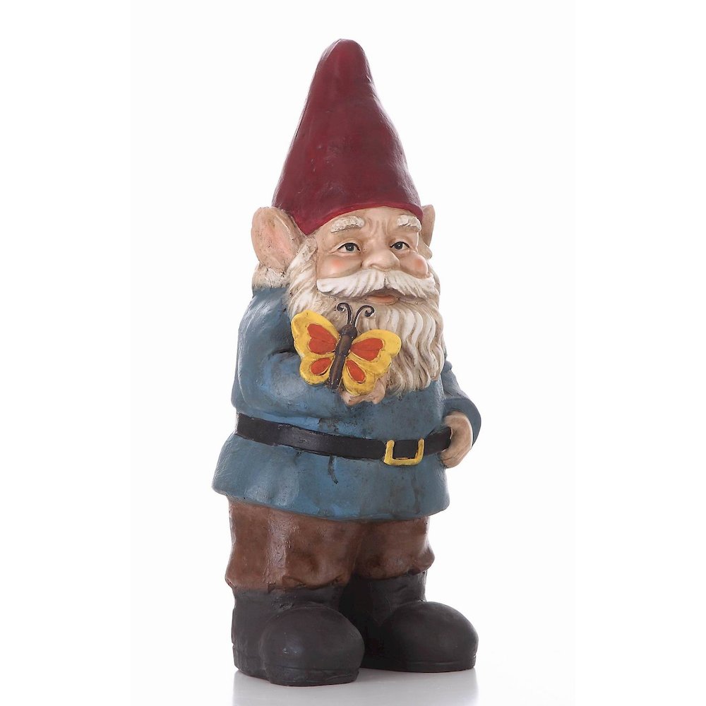 Gnome Holding A Butterfly. Picture 10