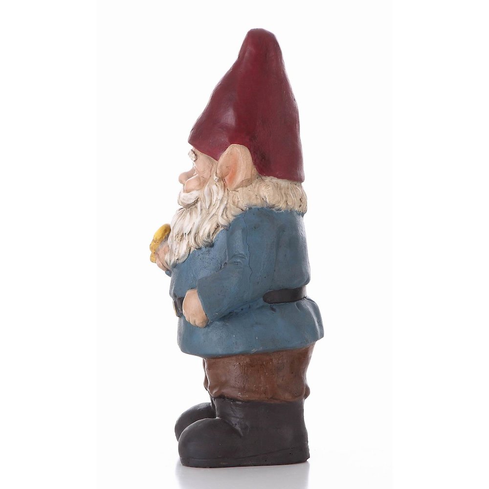 Gnome Holding A Butterfly. Picture 1