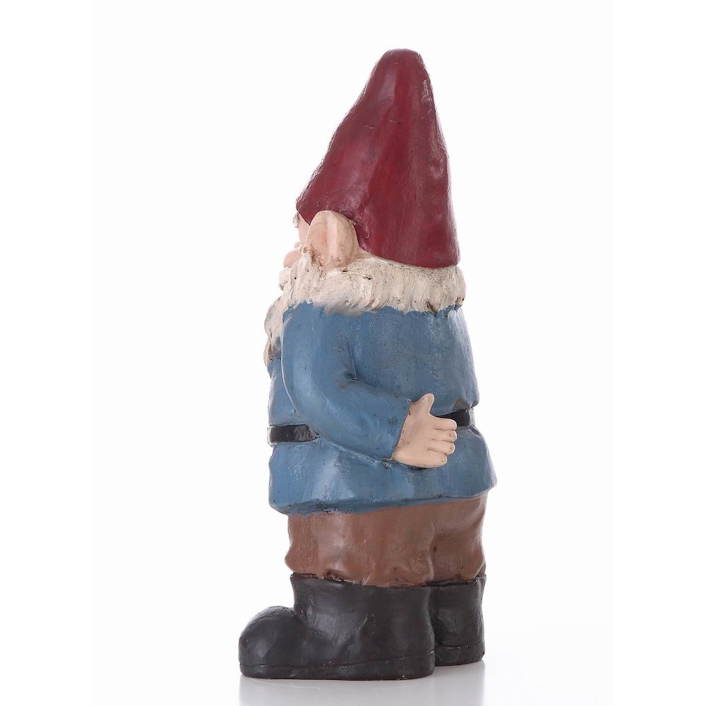 Gnome Holding A Lantern. Picture 4