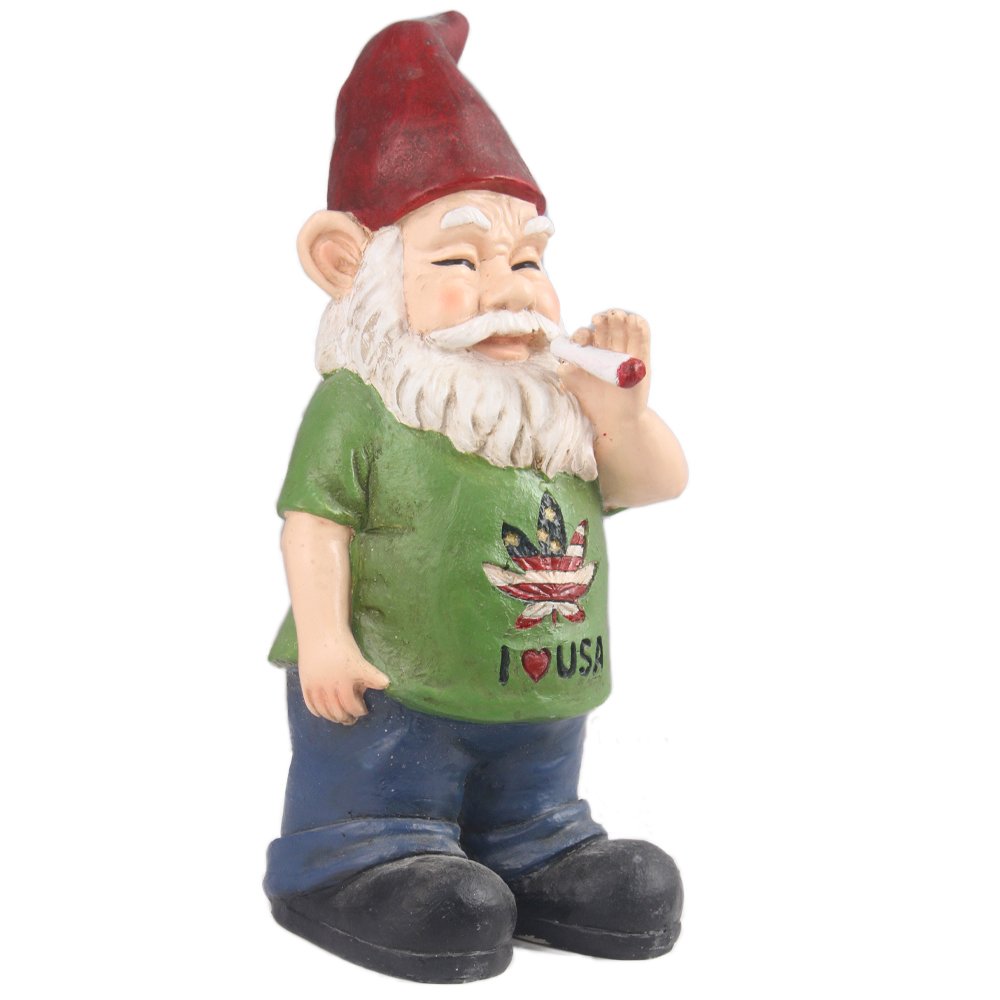 Smoking Gnome Usa. Picture 1