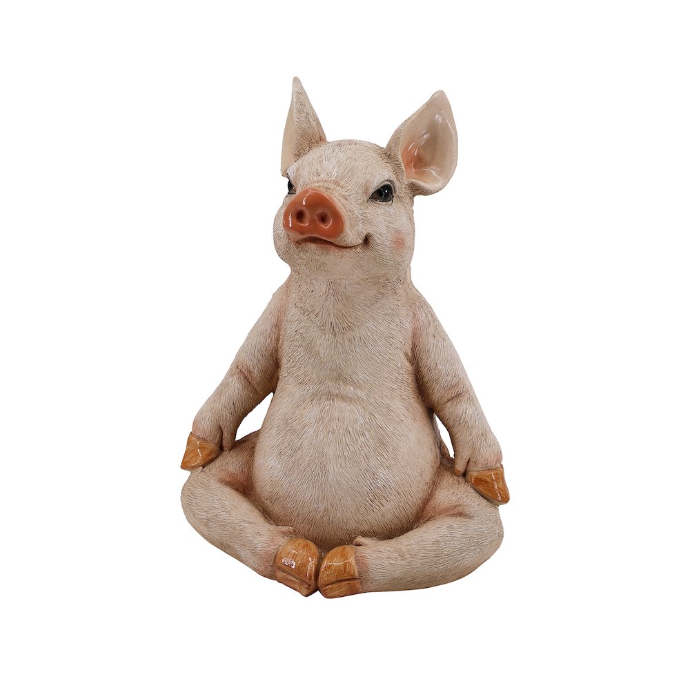 Pig In Meditation, Pink. Picture 4