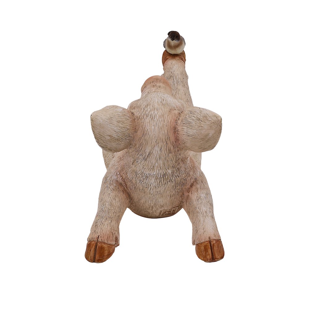 Yoga Pig Polyresin Statue. Picture 5