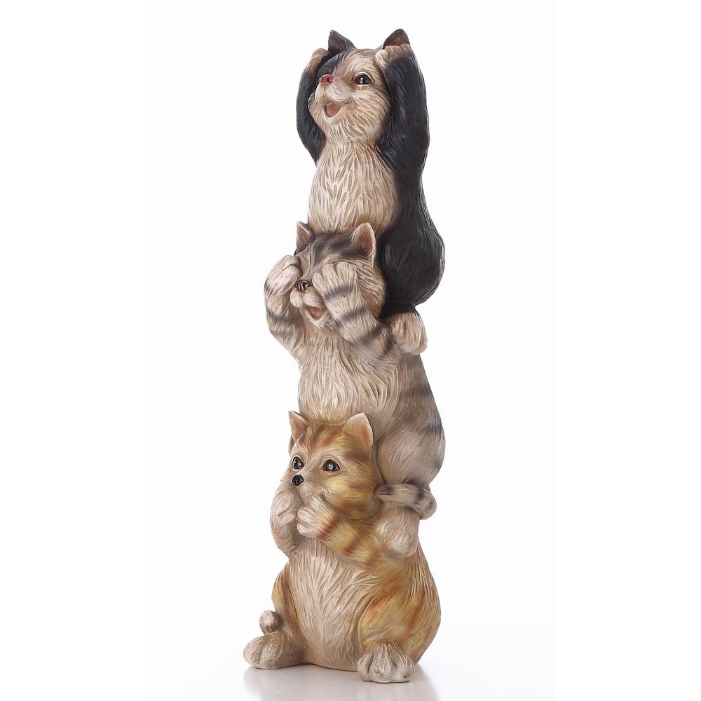 Stacked Cats - Hear/See/Speak No Evil. Picture 8