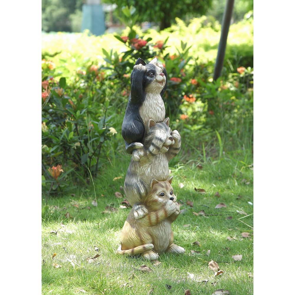 Stacked Cats - Hear/See/Speak No Evil. Picture 3
