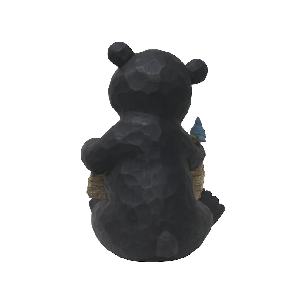 Sitting Bear Holding Love Sign Garden Decor. Picture 5