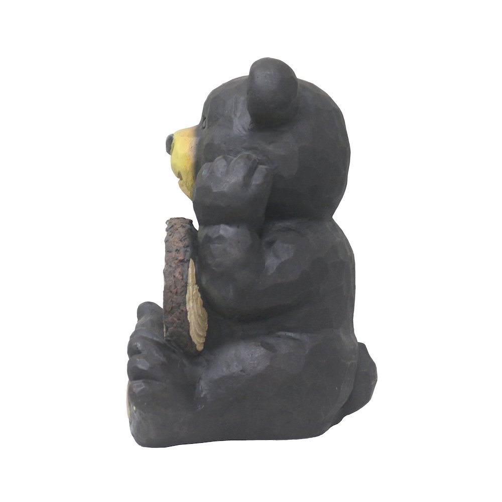 Thinking Bear with Welcome Sign Garden Decor. Picture 4