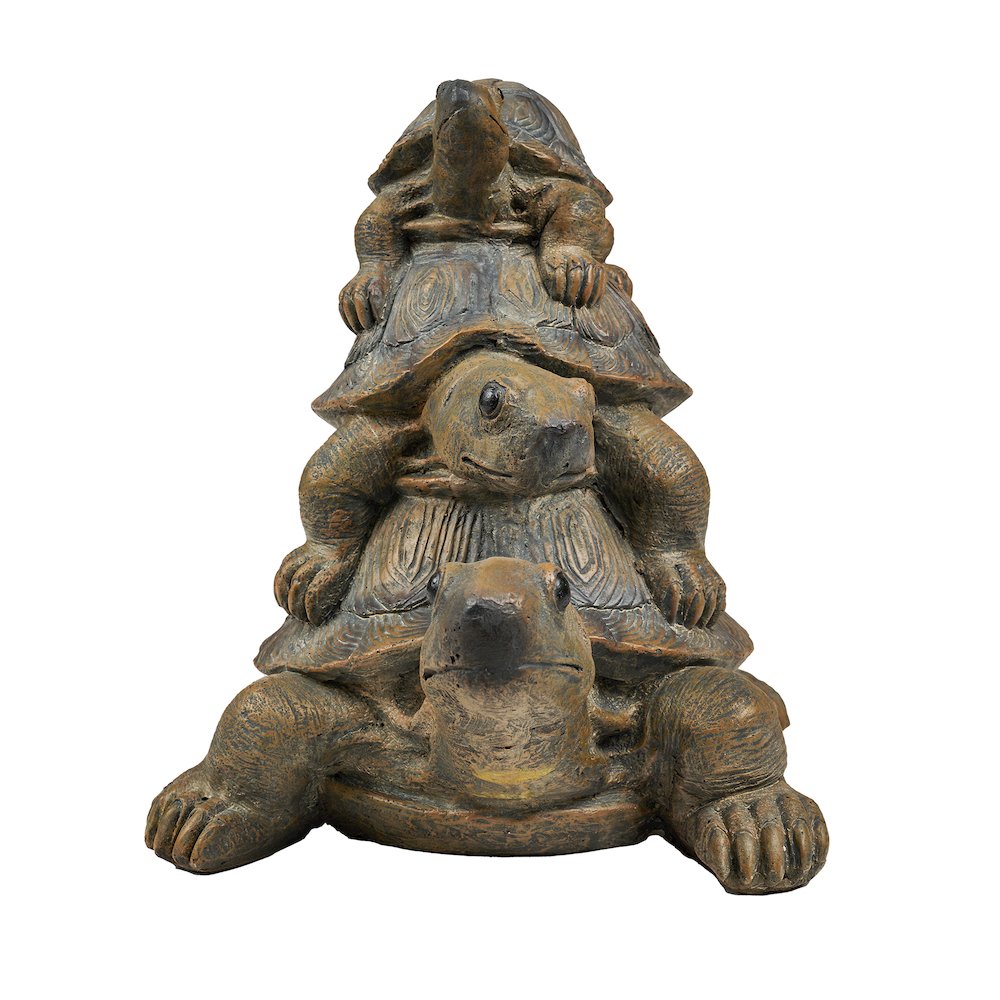 Stacked Turtle Family. Picture 1