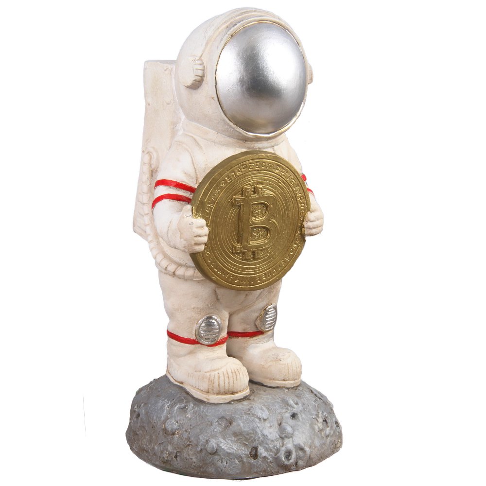 Astronaut Standing On Moon. Picture 3