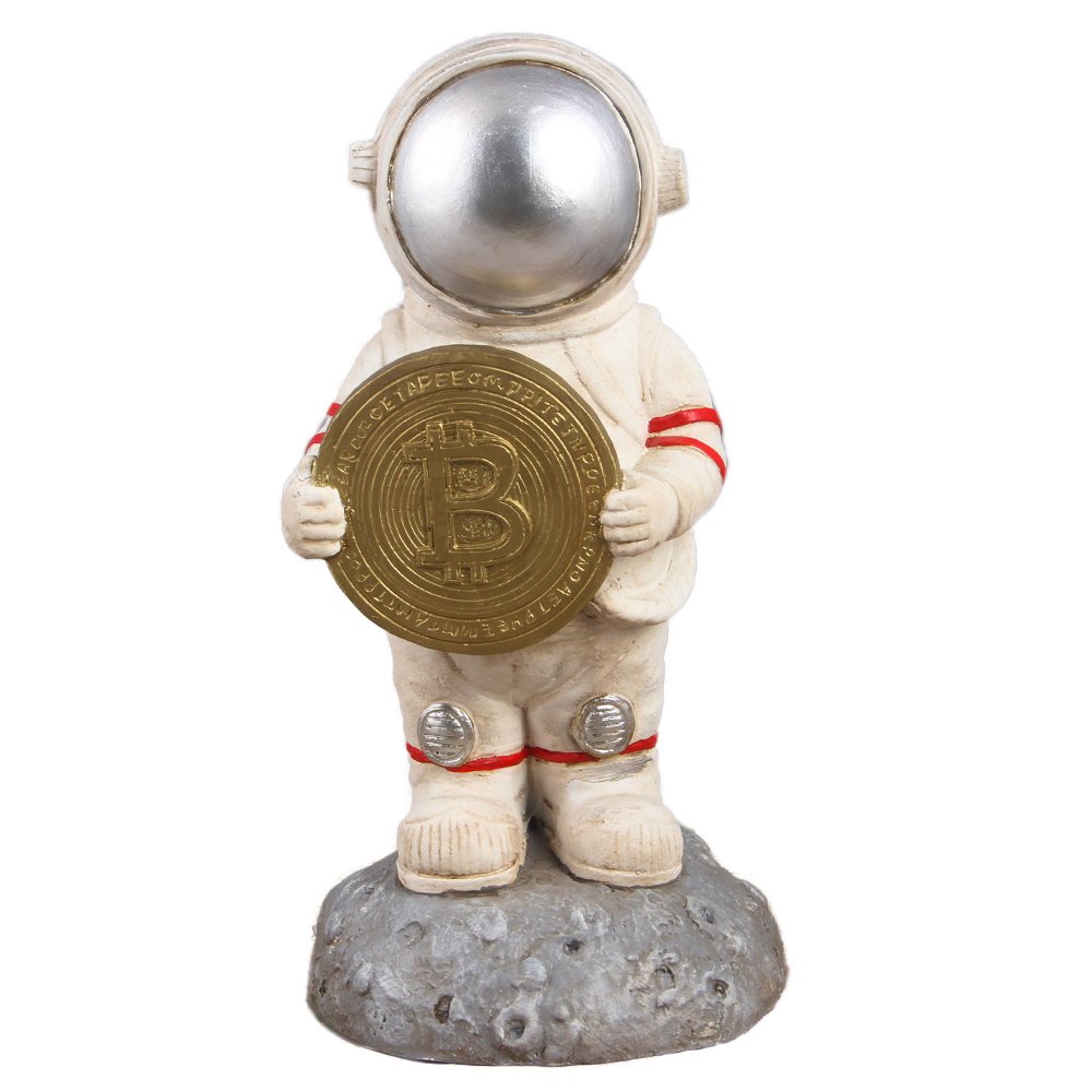 Astronaut Standing On Moon. Picture 2