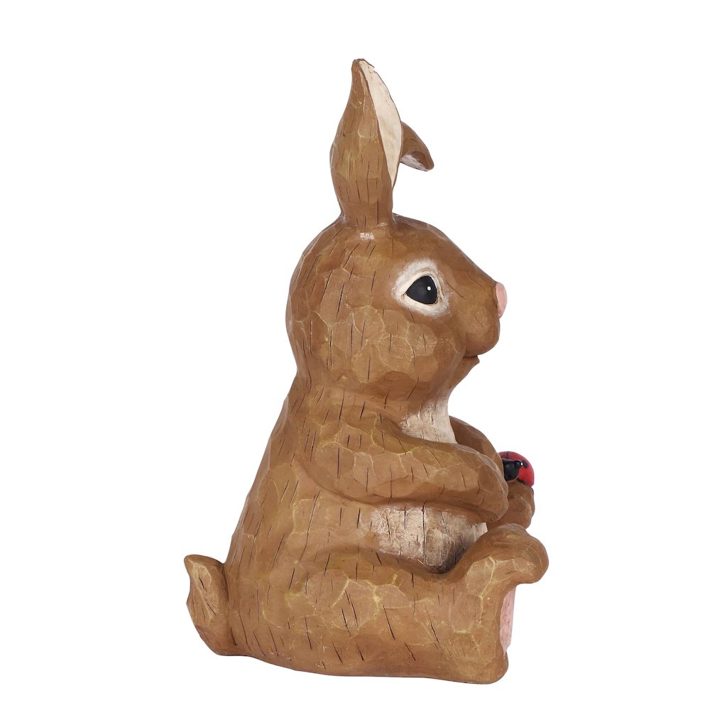 Rabbit Sitting with Ladybug. Picture 3